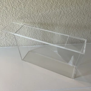 Acrylic Game System Case Fits Nintendo 3DS Box Hard Plastic Case Only Display - Picture 1 of 5