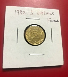 1982 FRANCE 5 CENTIMES COIN - NICE WORLD COIN !!!  - Picture 1 of 2