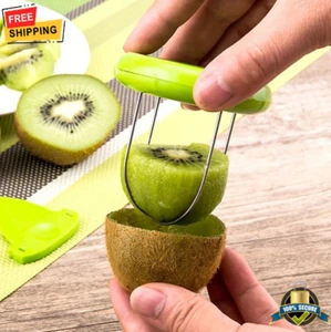 Kiwi Peeler & Splitter-Easy-to-Use Tool for Special Fruits, Kitchen Accessories - Picture 1 of 7