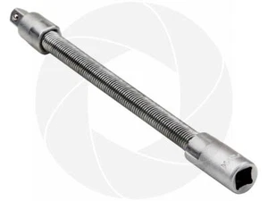6inch 150mm Long 1/4 Drive Flexible Spring Socket Ratchet Wrench Extension Bar - Picture 1 of 5