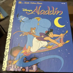 Disney's Aladdin #107-88 A Little Golden Book "1st" Edition 1992 - Picture 1 of 7