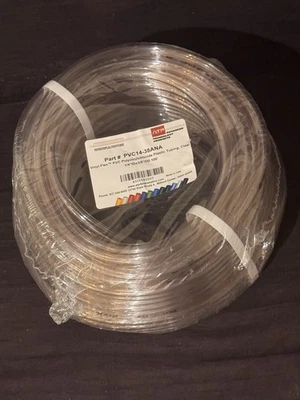 ATP Vinyl-Flex PVC Plastic Tubing PVC14-38ANA 1/4''ID x 3/8''OD 100' Clear - Image 1 of 3
