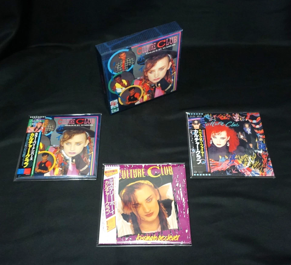 Culture Club - Mini LP CD 3 Titles Set + Promo Box Replica Paper Sleeve Obi JPN - Image 1 of 4