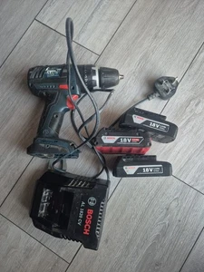 Bosch 18V Drill,charger And Batterys - Picture 1 of 11