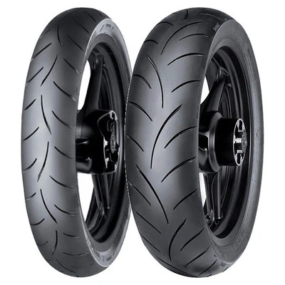 COPPIA GOMME MITAS 110/80-17 57H + 130/80-17 65H MC50 - Immagine 1 di 4