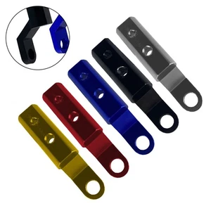 Rallonge de support de rétroviseur en aluminium pour motos avec options multico - Photo 1/17