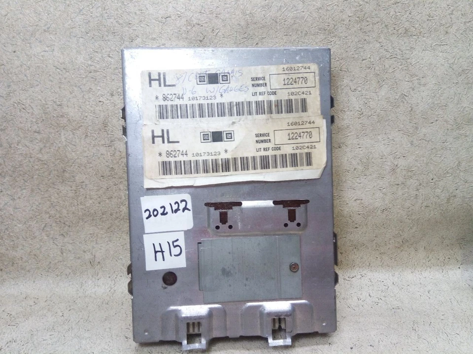 Módulo de control electrónico ECM para computadora de motor compatible con 80-81 BUICK REGAL h15-202122 Foto 1 de 4