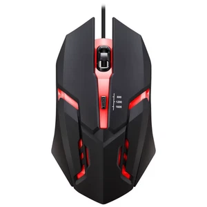 Gaming Maus Optische USB Gamer Mouse 2400DPI Beleuchtet 6 Tasten PC Computer - Bild 1 von 7