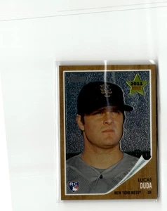 2011 Topps Heritage #C78 Lucas Duda Chrome RC #/1962 - Picture 1 of 2