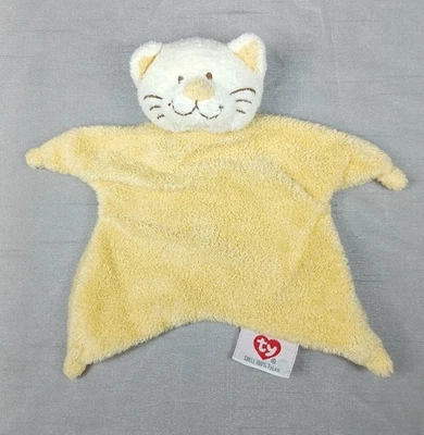 Baby Ty Cuddle Kitty Pluffies Lovey Security BLANKET ONLY 8 Inch Plush Toy Cat - Image 1 of 4