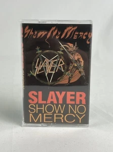 SLAYER Vintage Cassette Tape Show No Mercy 1983 Metal Blade Records Heavy Metal - Bild 1 von 5