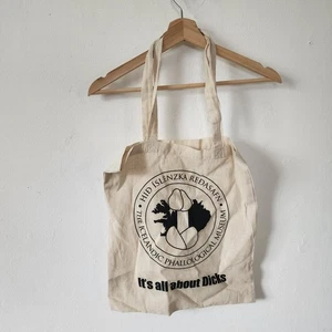 Icelandic Phallological Museum Bag Iceland Tourist Tote Bag Book Bag - Picture 1 of 3