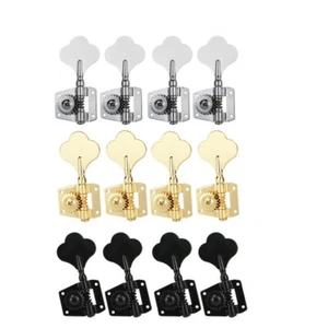 FLEOR Left Handed P/J Bass Tuning Pegs Machine Heads Open Gear for 4-String Bass - Picture 1 of 22