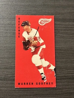 1994 Parkhurst Parkies 1964-65 Design Tall Boys Warren Godfrey #63 Red Wings - Image 1 of 2