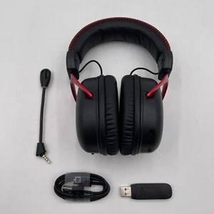 HyperX Cloud II Wireless Gaming Headset - Red - Picture 1 of 7