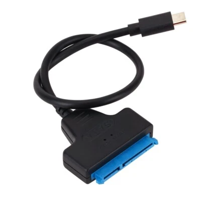 USB-C  3.0 zu SATA Adapter Kabel UASP Support für 2.5 Zoll HDD SSD Festplatten - Bild 1 von 4