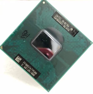 Intel Core 2 Duo T9500 2.6GHz Dual-Core 6M 800MHz Laptop CPU Processor SLAYX - Picture 1 of 3