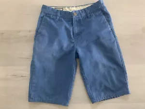 boys VOLCOM CHINO Blue shorts 26/12 - Picture 1 of 4