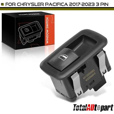 New Power Window Switch for Chrysler Pacifica 2017-2023 Rear Left or Right Side - Image 1 of 4