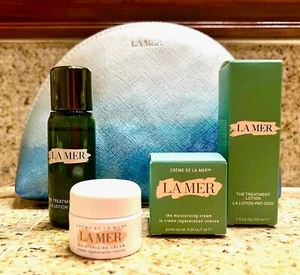 Creme de LA MER Moisturizing Cream The Treatment Lotion 7 and 30 ml w BAG & BOX - Picture 1 of 3