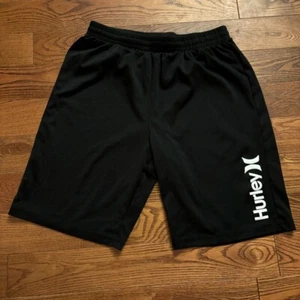 Hurley men’s black lightweight sports shorts in size x-large - Picture 1 of 10