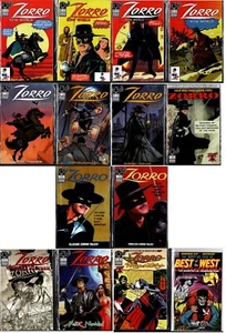 ZORRO American Mythology Productions 13 Issues + BEST OF THE WEST #50 - Picture 1 of 8