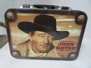 John Wayne Vandor Collector Tin Lunch Box Brand New - Picture 1 of 8