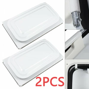 2x Large White Horse Float Roof Air Vent Pop Up Push Roof Trailer Caravan RV AU - Picture 1 of 12