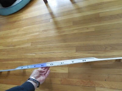 1973 1974 1975 PLYMOUTH DUSTER GRILL TOP ALUMINUM TRIM SCAMP VALIANT - Image 1 of 4