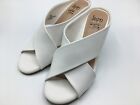 Impo Valinda 3" Wedge Heel Shoes White Women's Size 6.5 M Slingback
