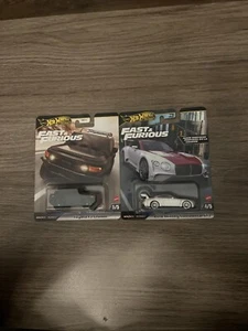 2024 Hot Wheels Premium Fast & Furious H Case Set 2 Autos HNW46-956H In Hand - Bild 1 von 1