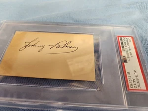 JOHNNY PALMER CORTE FIRMADO PSA ADN RYDER CUP PGA TOUR GOLFISTA LOSA - Imagen 1 de 7