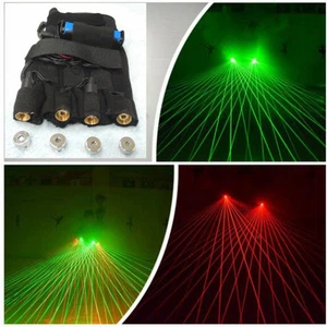 Stage beam Laser lights gloves Multi beam Laser Glove Disco DJ Party Laser Beam - Picture 1 of 6