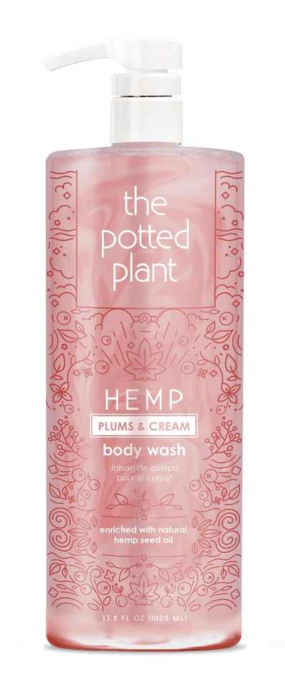 THE POTTED PLANT HEMP PLUMS & CREAM .FREE SHIPPING!!!! BEST SELLER!!!! - Image 1 of 4