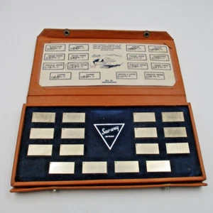 Sav-way Detroit Michigan Metal Machinist Grind Samples , Microinch , specimens - Picture 1 of 3