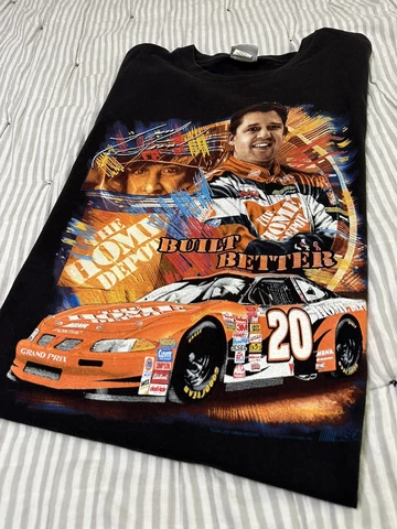 Mens Chase Authentics Nascar Tony Stewart Racing T Shirt Size Large Home Depot Cover