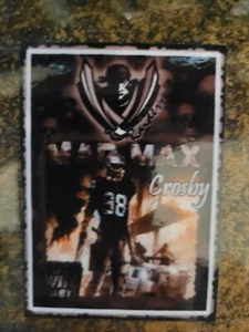 Maxx Crosby Custom Art Trading Card - Las Vegas Raiders - Beschreibung lesen - Bild 1 von 1