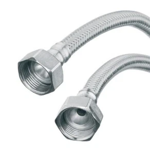Tubo flexible de 3/4 x 3/4 pulgadas conector de grifo de agua tubo de manguera de cola 30-50 cm - Imagen 1 de 1