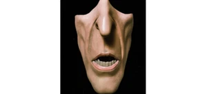 Evil Dead Army of Darkness Ash's Stretched Resin Half Face Mask - Picture 1 of 3