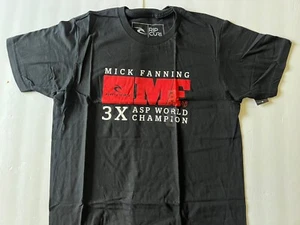Rip Curl Mick Fanning ASP 3X Titles World Champion T-Shirt COLLECTIVE ITEM - Picture 1 of 1