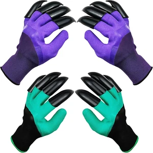 Garden Gloves with Claws,Claw Gardening Gloves for Digging,Planting, Weeding, Se - Picture 1 of 6