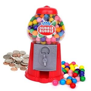 Machine à gumball pour enfants - banque de jouets à pièces de 8,5 pouces - style classique 