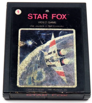 Star Fox (Atari 2600, 1983) By Mythicon (Cartridge only) NTSC - Image 1 of 4