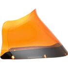 Klock Werks 9” Orange Kolor Flare Wind Screen Shield KWW-02-0612