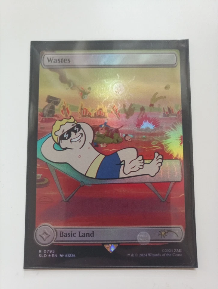 MTG | Wastes | SECRET LAIR Bonus Card FALLOUT | Mint | EN | FOIL | MAGIC - Bild 1 von 1