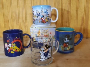 4 Disney Mickey Mouse Coffee Mugs - Picture 1 of 10