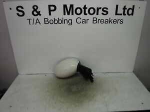 BMW Mini Hatchback 01-06 OS Driver Side Electric Wing Mirror 3 Pin White #3