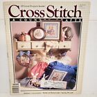 Jan/Feb 1990 Cross Stitch & Country Crafts Magazine 29 Projects Florals Farm 