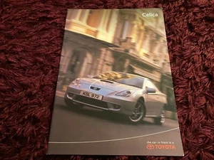 Folleto Toyota Celica 2000 - edición del Reino Unido enero 2000 - Imagen 1 de 1