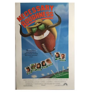 NECESSARY ROUGHNESS (1991) RARE 27"X41" US ONE SHEET POSTER - Bild 1 von 6
